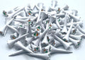 TRUESTRIKE Premium USA Golf Tees – 100-Pack Durable 3¼" / 2¾" Plastic Tees – Made in USA – Perfect Holiday Golf Gift