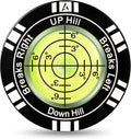 Golf Putt Green Reader, High Precision Golf Training Aid, Stylish Hat Clip Ball Marker, Golf Accessories for Men Women