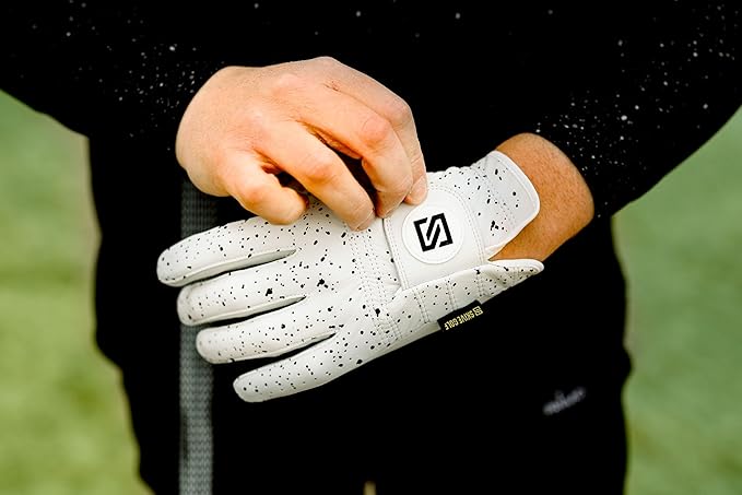 Premium Golf Glove | 100% AAA Cabretta Leather | Cool Golf Gloves Men | Serious Feel & Performance | Mens Golf Gloves Left Hand