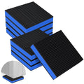 ToLanbbt 8 Pack Anti Vibration Pads for Washing Machine 6"x6", 7/8"T EVA Mechanical Damping Vibrating Sound Isolation Pad Rubber Isolator Mat for Compressor, Air Conditioner, Washer, Dryer, Treadmill
