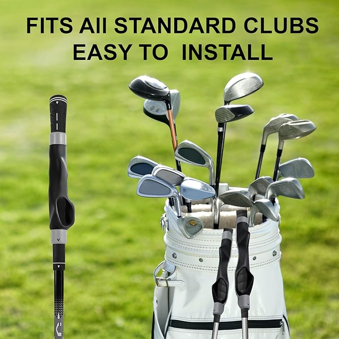 Golf Grip Trainer, Grip Trainer Golf for Boosting Grip Strength, Precision & Swing, Training Aid to Train Correct Hand Position & Achieve Outstanding Performance