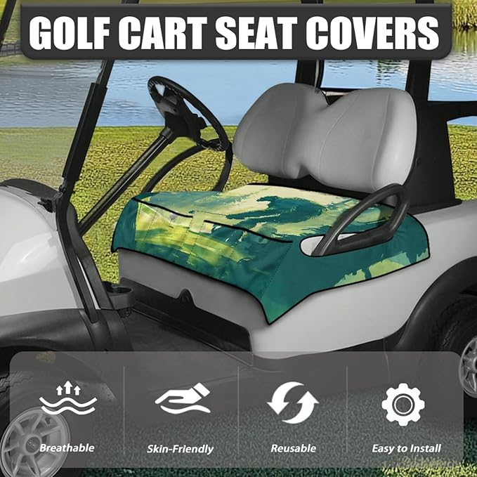 Golf Cart Seat Covers Universal Golf Cart Seat Cover Blanket Cushion Cover Sports Golf Cart Accessories