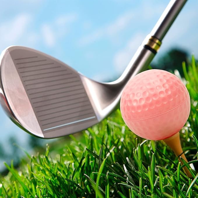 40 Pack Foam Golf Practice Balls - Realistic Feel and Limited Flight Training Balls for Indoor or Outdoor