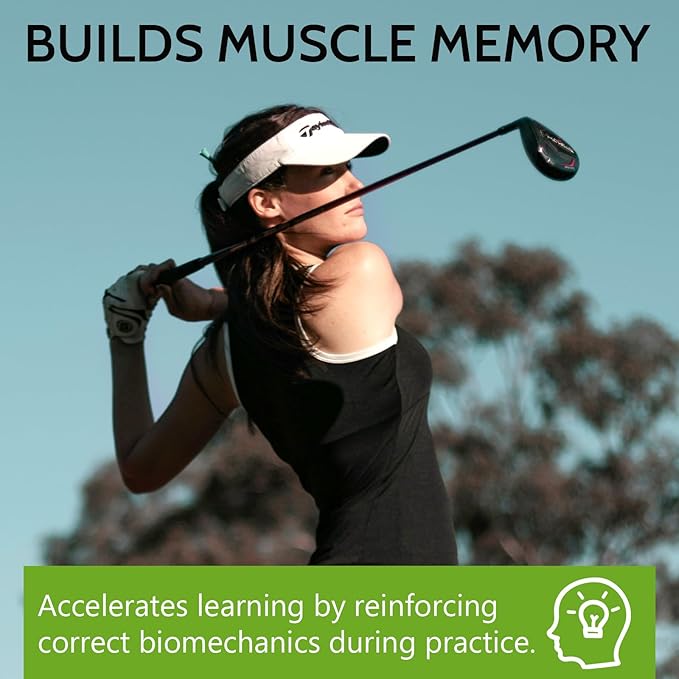 Golf Wrist Training Aid, Golf Wrist Brace for Golf Swing Training Aid, Golf Wrist Hinge Trainer - Golf Swing Trainer, Golf Training Equipment for Golf Beginners - Correct Posture & Build Muscle Memory