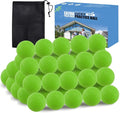 FINGER TEN Golf Practice Balls Foam Colored Value 12 24 50 Pack, Lightweight Golf Ball Limited Flight for Indoor Outdoor Driving Range Backyard Training Safe Practice Good Value