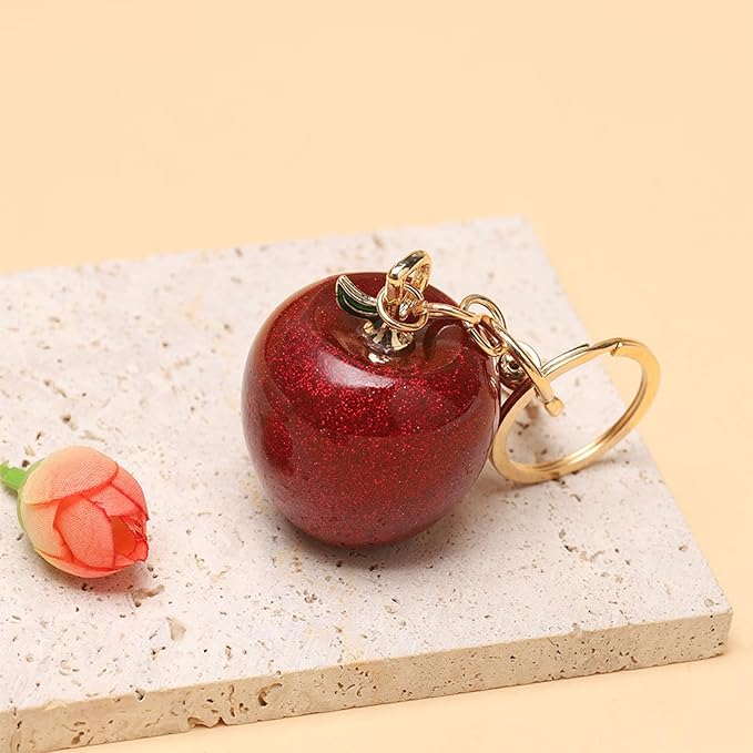Fruit Bag Charm Purse Charms Keychain Strawberry Cherry Accessories Keychain For Women Birthday Valentine Day Gifts