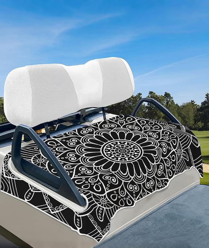 Comfortable Golf Cart Seat Covers, Soft Golf Cart Towel, Golf Cart Accessories, Club Car and Other 2-Seat Golf Carts