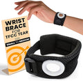 BULLSEYE Wrist Band with Silicone Ring – Stabilizer for Ulnar Sided Wrist Pain, TFCC Tears, DRUJ Instability, Pinky-sided Pain, Tendinitis, Repetitive Use Injuries, and Joint Support