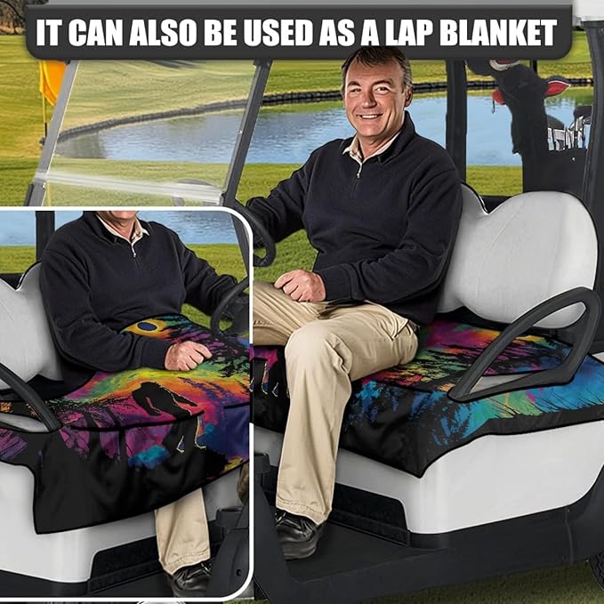 Golf Cart Seat Covers Universal Golf Cart Seat Cover Blanket Cushion Cover Sports Golf Cart Accessories
