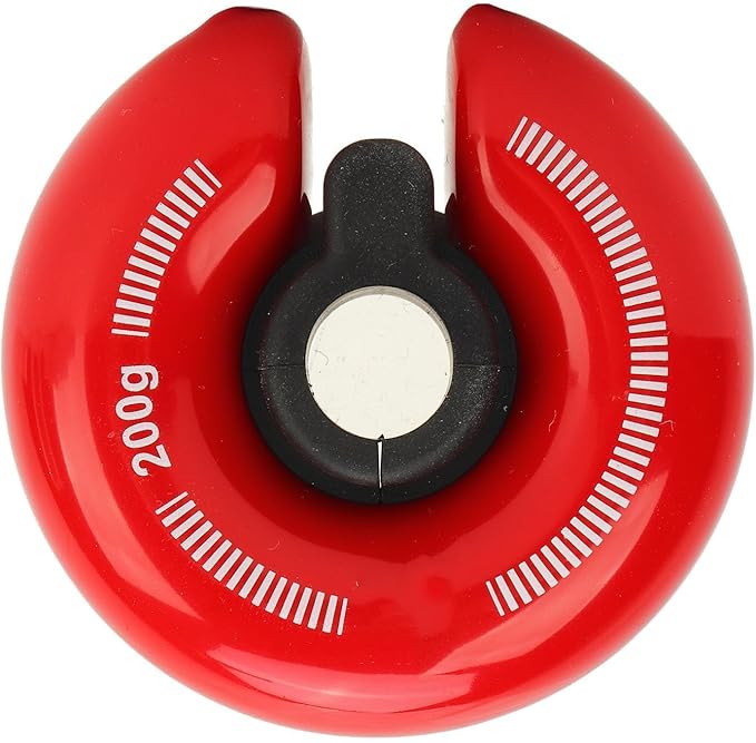 Golf Weight Rings, 200g/8oz Zinc Alloy Golf Swing Weight Ring, Red Golfs Club Swing Trainer Rings Donut Accessories for Practice Training Warm Up