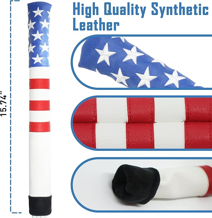 Golf Alignment Stick Cover Case Holder Hold at Least 3 Sticks