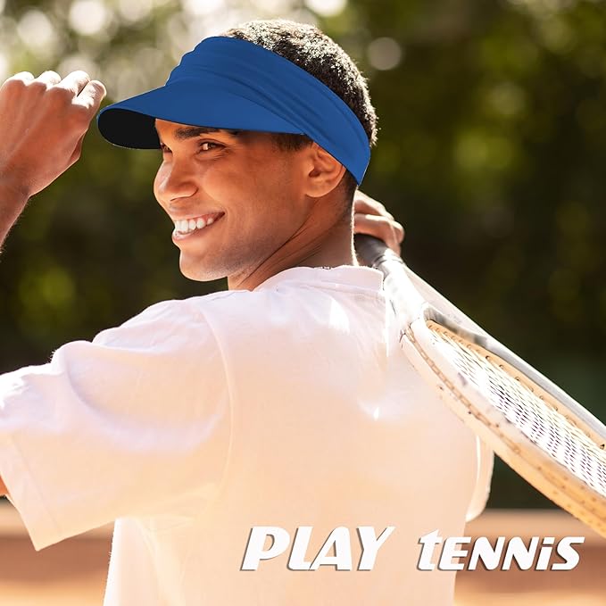 Sun Visor Hat Men Women for Sun Protection Running Fishing Tennis Golf