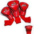Team Golf NCAA Numbered 1, 3, & X, Fits Oversized Drivers, Utility, Rescue & Fairway Clubs, Velour Lined for Extra Club Protection