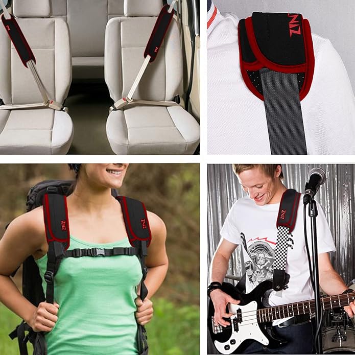 ZINZ Ultra Thick & Breathable Universal Shoulder Pad Cushion for Bag - Long & Comfort