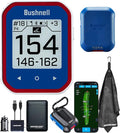Bushnell Golf Phantom 3 Slope GPS Handlheld (Red/Blue) | 38,000+ Courses, Slope Compensation, Hazard Info, Distance Calculator, Scorekeeping, Magnet Mount, Touchscreen | Signature Series Power Bundle