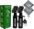 Golf Club Brush Cleaner with Retainer Clip and 8.0 x 8.0 in Golf Towel - Holds 4 Oz Water Durable Nylon Bristles for Easy Cleaning Essentials Golf Accessories