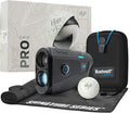 Bushnell Golf Tour V6 Shift Laser Rangefinder with Vice Balls | Slope Compensation, PinSeeker, Magnetic Mount, 1300 YD Range, 6X Magnification | Signature Series Golf Towel