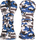 Golf Builder Blue Camouflage Golf Club Driver Fairway Wood Hybrid Head Cover Camou 1 3 5 UT Cover