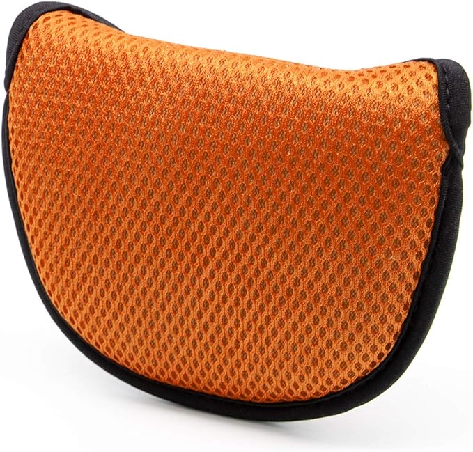 Golf Putter Cover,Mallet Putter Headcover Mesh Golf Putter Head Cover Golf Head Covers with Magic Tape for Heel Shaft RH LH fits Odyssey Works Stroke Lab,Scotty Cameron