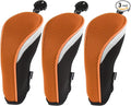 Andux Golf Hybrid Club Head Covers with Dial No. Tag Pack of 3 (All The Same Size)