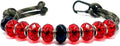 LAMIBEE Golf Beads Count Stroke Score Counter, Durable 550 lbs Paracord String with 10 Beads, Easy Scorekeeping, Hand-Braided with Clip