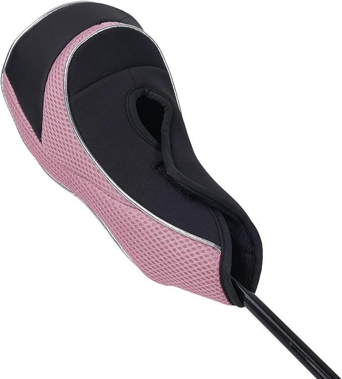 Andux Golf Club Driver Wood Head Covers with Hook & Loop Set of 3