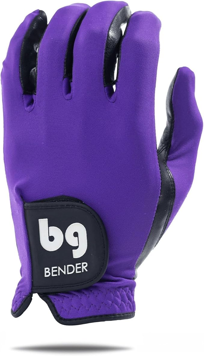 BG Bender - Mens Golf Glove, Durable Spandex Golf Gloves, Unique Golf Gloves