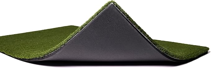 Dura-Pro Premium Turf Indoor/Outdoor Golf Mat. Bonus Tray + 3 Tees