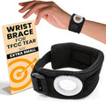 BULLSEYE Wrist Band with Silicone Ring – Stabilizer for Ulnar Sided Wrist Pain, TFCC Tears, DRUJ Instability, Pinky-sided Pain, Tendinitis, Repetitive Use Injuries, and Joint Support