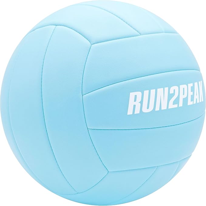 Soft Touch Volleyball Ball Gifts for Teen Girls Kids Youth Team Beginners Durable Volleyballs for Outdoor Indoor Beach Pool Water Play Official Size 5 Training Practice Volley Ball