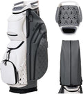 ASK ECHO Soundless Cart Golf Bag with 15 Way Full Length Dividers Golf SLC-130LE Cart Bag