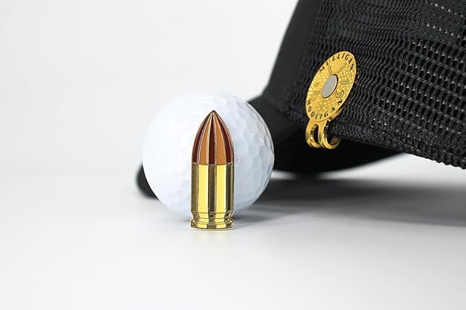 Funny Golf Ball Marker + Premium Magnetic Hat Clip | Unique Gift for Men & Women Golfers | Hilarious Golf Accessory for Any Golfer | NEW Designs!