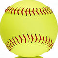 Official Size 12" Softballs - Fastpitch Practice & Training Balls, Leather Covered