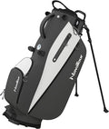 Golf Stand Bag - Lightweight Golf Bag with Stand and 7 Way Dividers, Dual Strap, Waterproof Pocket, Insulated Sleeve, Easy-Lift Handles and Swing-Cam Holder