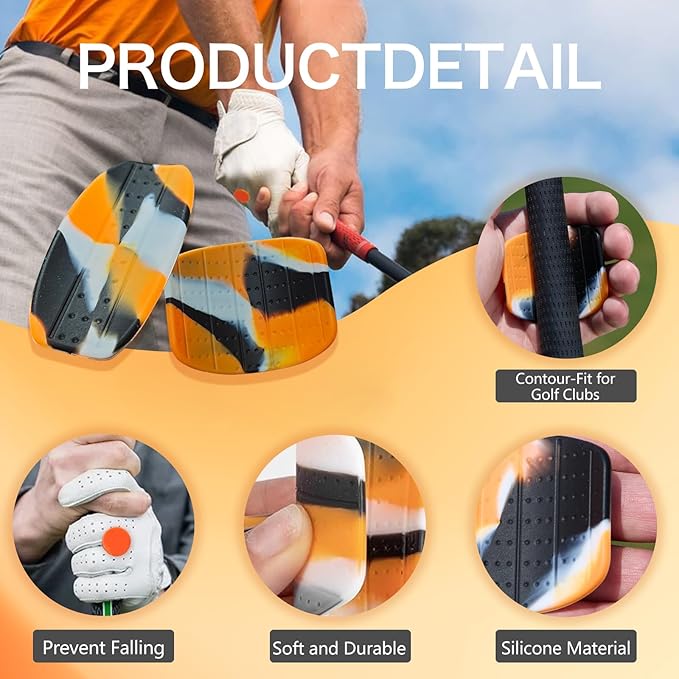 Golf Training Grip Aid, Golf Grip Trainer Posture Correction Tool, Golf Swing Trainer Grip Pad, Golf Grip Training Aid Improve Swing Accuracy
