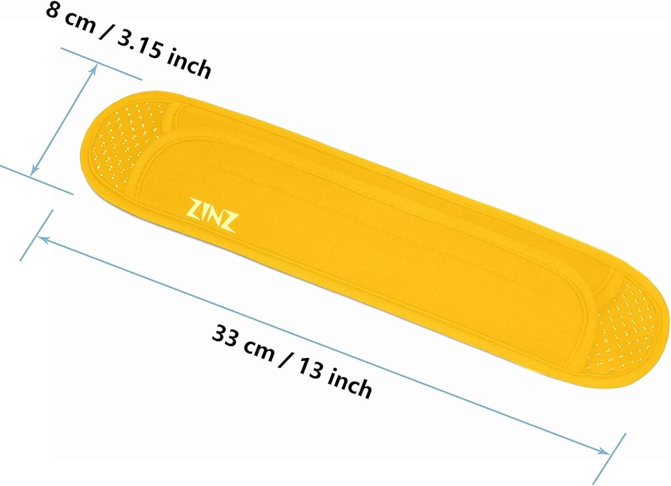 ZINZ Ultra Thick & Breathable Universal Shoulder Pad Cushion for Bag - Long & Comfort