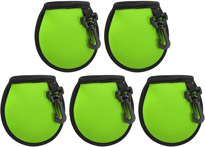 PATIKIL Golf Ball Washer Pouch, Portable Golf Balls Cleaner Pocket Bag with Hanging Clip for Golf Exercise