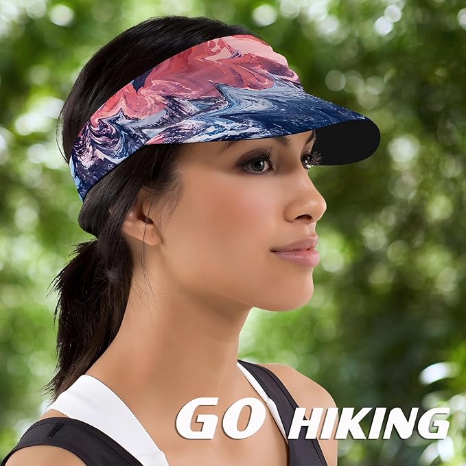 Sun Visor Hat Men Women for Sun Protection Running Fishing Tennis Golf