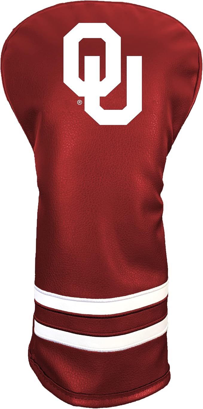 Team Golf NCAA Vintage Driver Golf Club Headcover (Printed), Form Fitting Design, Retro Design with Fleece Lining for Extra Club Protection