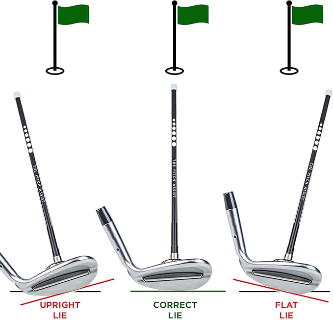 Golf Alignment Rods: Magnetic Club Alignment Stick Demonstrates Correct Golf Swing Aim, Golf Training Aid Magnet Lie Angle Tool Training Aids Visualize and Align Your Golf Shot, Orange