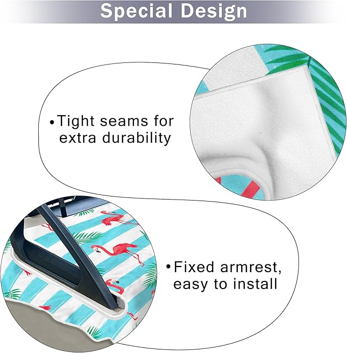 Golf Cart Seat Covers, Golf Cart Seat Towel Blanket, Suitable Yamaha, EZGO, Club Cars, Icon and More 2-Seats Cart, 100% Microfiber, Essential Golf Cart Accessories, 51'' x 31''