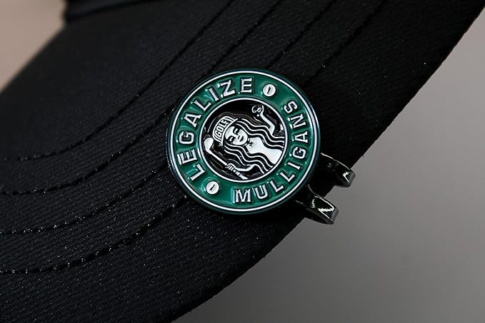 Funny Golf Ball Marker + Premium Magnetic Hat Clip | Unique Gift for Men & Women Golfers | Hilarious Golf Accessory for Any Golfer | NEW Designs!