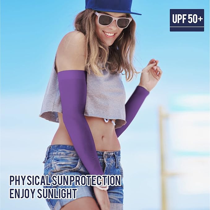 GOUNOD Arm Sleeves for Men Women,Compression Sleeves to Cover Arms for Men Working,Sun Sleeves for Men UV Protection