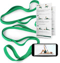 Trideer Stretching Strap Yoga Strap for Physical Therapy, 10 Loops Yoga Straps for Stretching, Non-Elastic Stretch Strap for Pilates, Exercise, Stretch Band for Women & Men