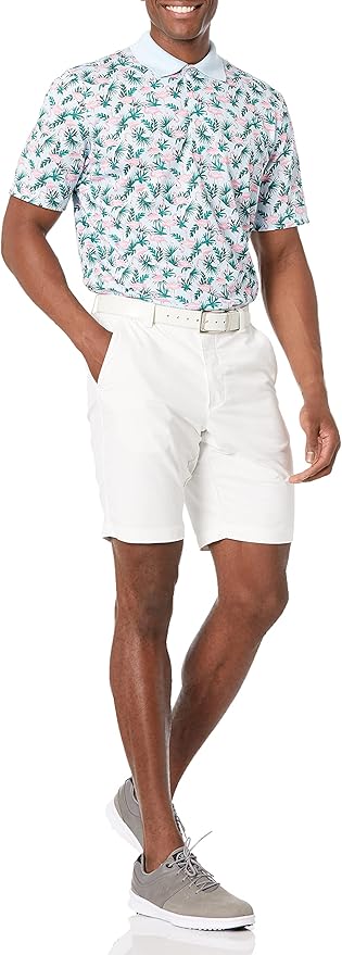 Amazon Essentials Mens Golf Polo Shirt, Moisture-Wicking Quick Dry, Short Sleeve