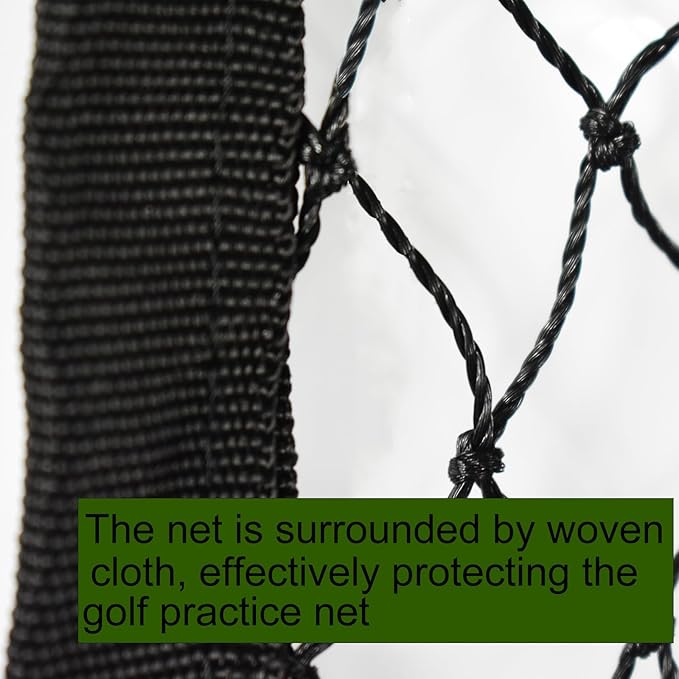 Black Golf Barrier Netting Multifunction Sports Netting High Impact Net