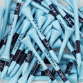 MAZEL Natural Wood/Bamboo Golf Tees 2 3/4 Inch & 3 1/4 Inch,Pack 50 or 120,Reduce Friction & Side Spin,More Stable Golf Tees