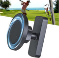 Golf Cart Phone Holder，Upgraded Magnetic Golf Cart Phone Mount，Phone Caddy for Golf Cart Compatible iPhone & Android,Golf Cart Accessories Gifts for Men Women Golfers(Black)