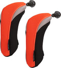 Golf Builder 2pcs/Set Golf Club Hybrid Head Covers Utility UT Cover with Interchangeable Number Tag