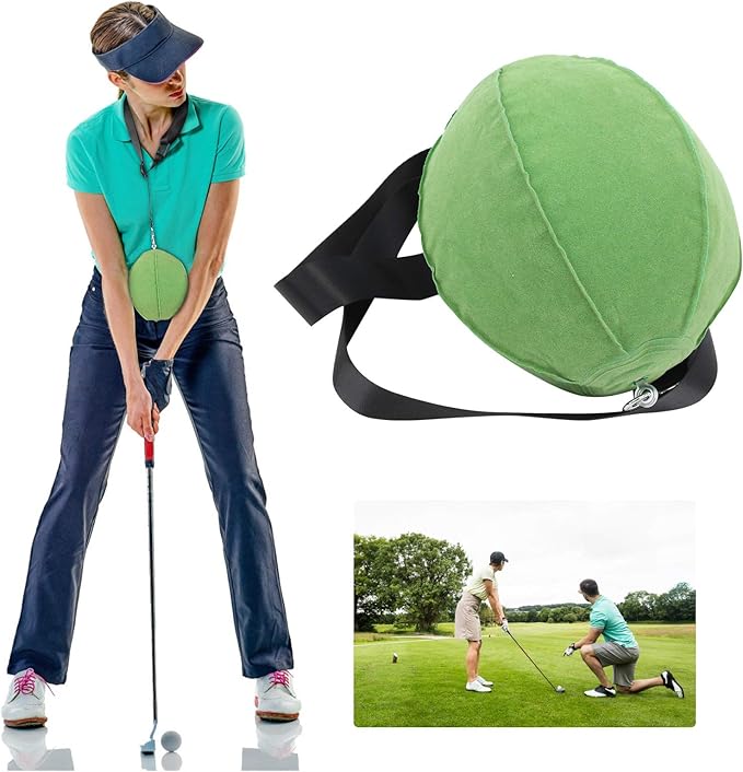 Golf Smart Ball, Golf Swing Trainer Fixed Arm Posture Assist Correction Training Practice Trainer Aid Accessories with Pump for Beginners